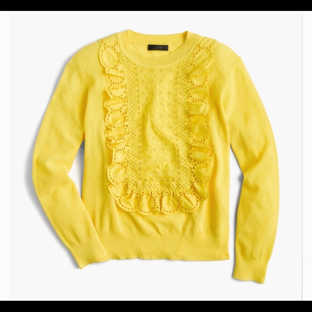 J.Crew Yellow Sweater